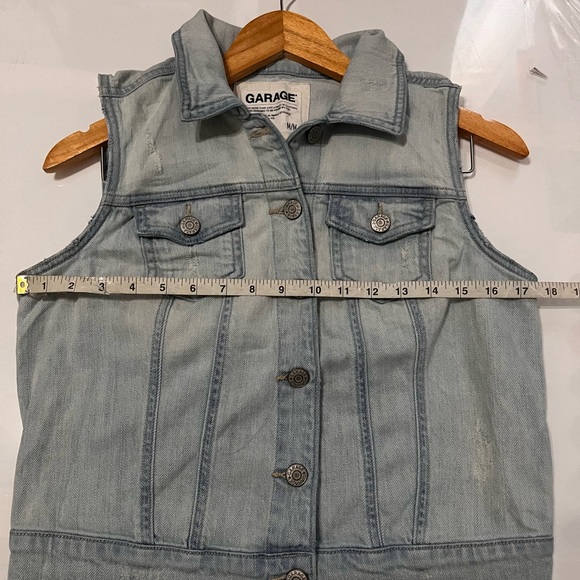 Garage Denim Vests - Picture 6 of 7